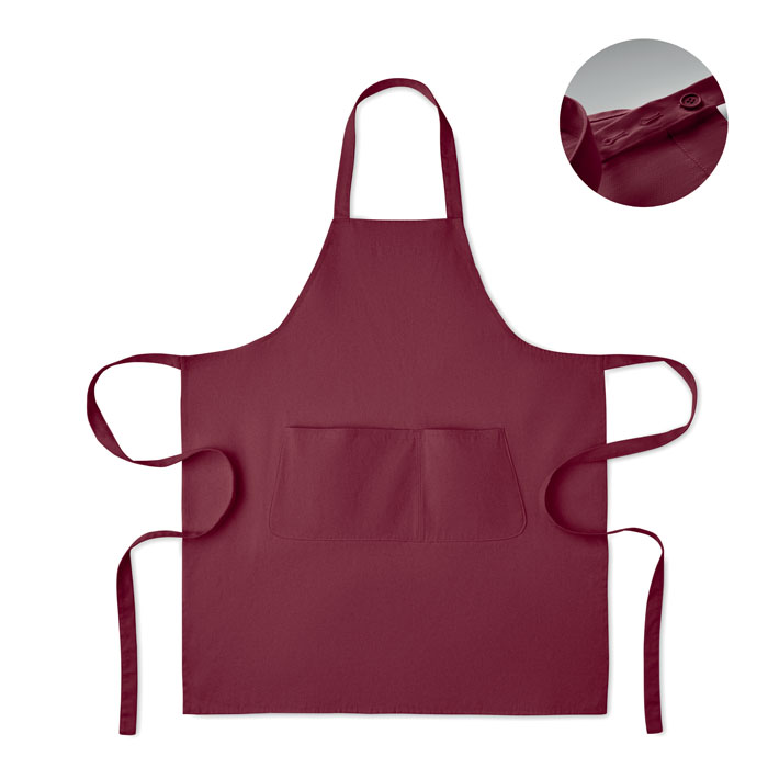 GAMMA - Küchenschürze Organic Cotton - Bordeaux