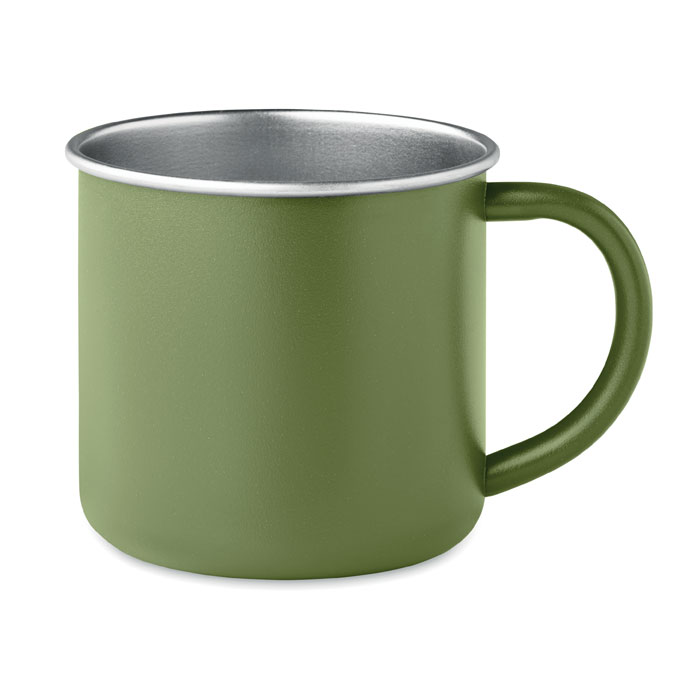 CARIBU - Becher recycelter Edelstahl - Dunkelgrün