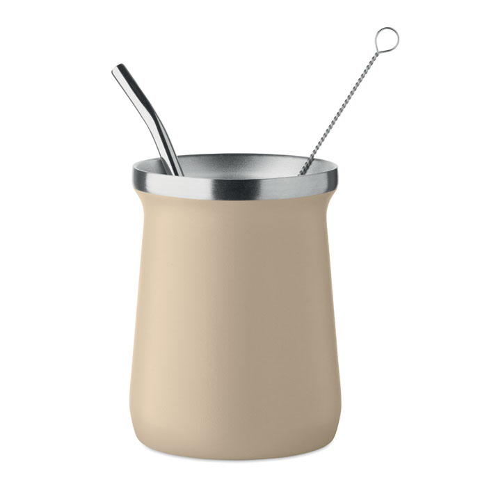 MIYERBA - Yerba-Mate-Becher 240ml - Beige