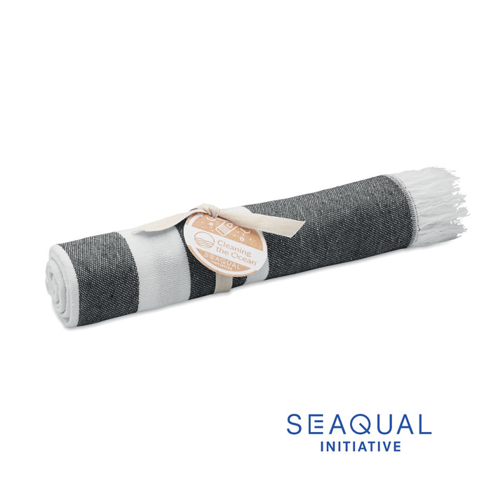WAVE - SEAQUAL® Hamamtuch 100x170 - Grau