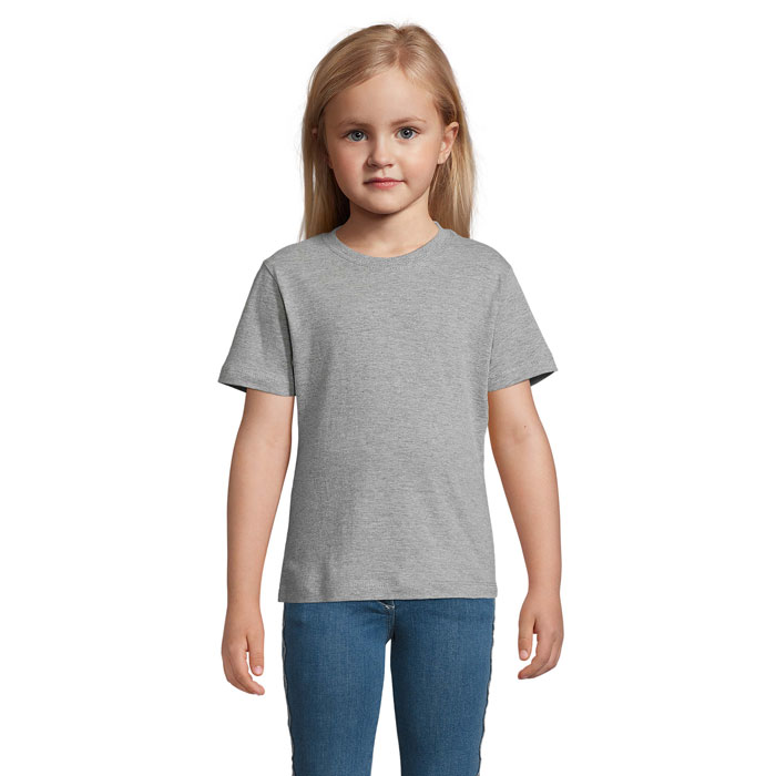 REGENT KIDS - REGENT KINDERT-SHIRT 150g - Graue Melange