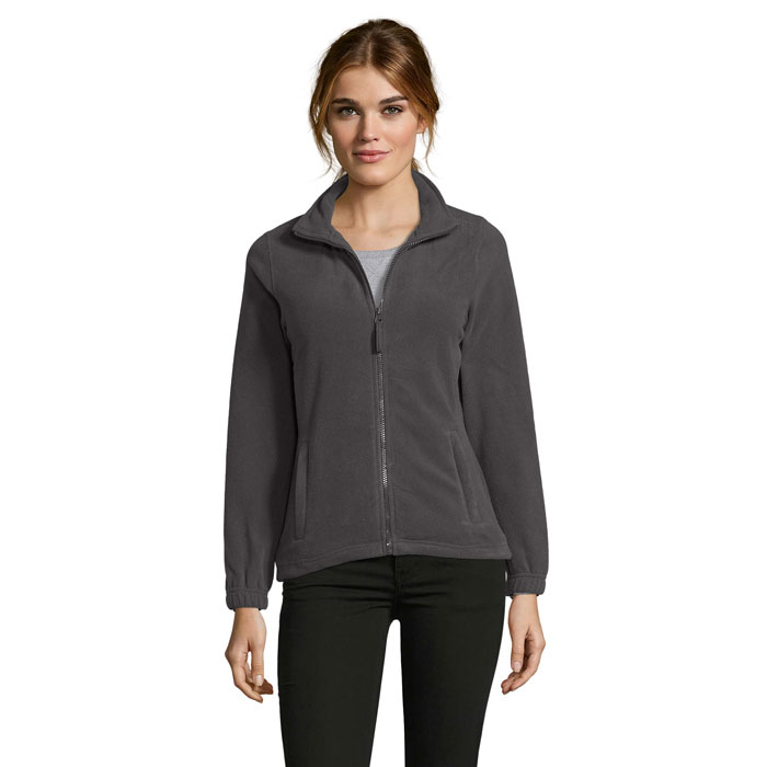 NORTH WOMEN - NORTH DAMEN FL JACKE  300g - Anthrazitgrau