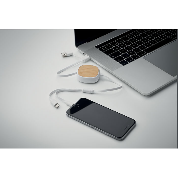 TOGOBAM - Einziehbares USB-Ladekabel