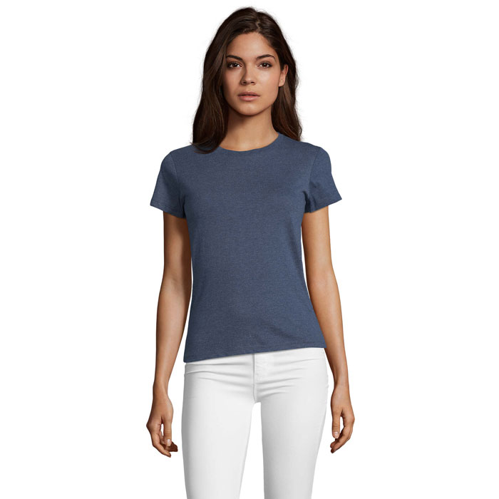 REGENT FIT WOMEN - Heather Denim