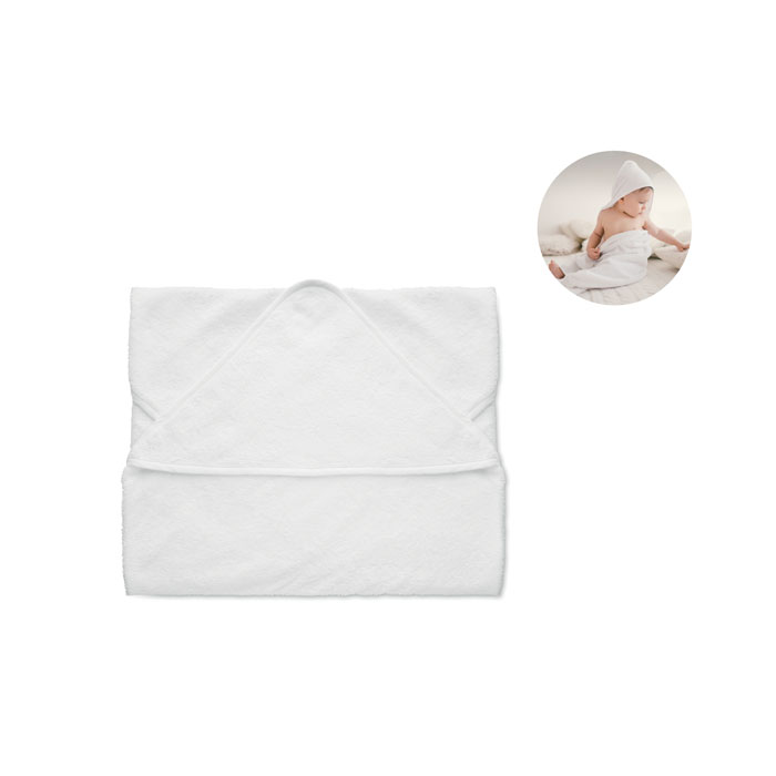 HUGME - Kapuzenbadetuch Baby