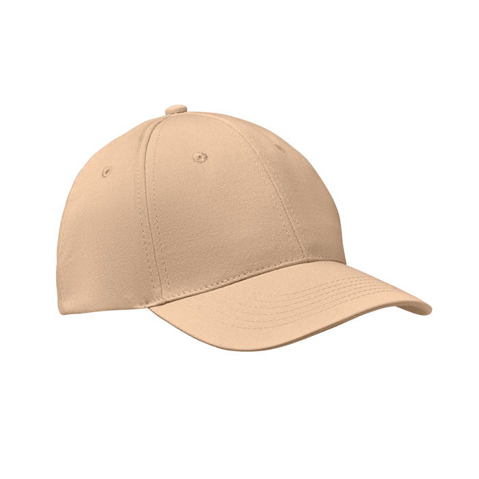 BASIE APOLLO - Baseball cap 6 panels 160g/m² - Elfenbein