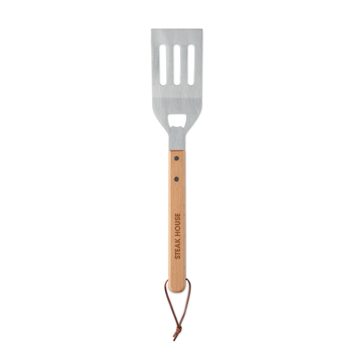 OPENCOOK - Grill-Spachtel mit Buchenholz