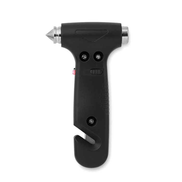 RESQ - 3 in 1 Notfall-Hammer - Schwarz