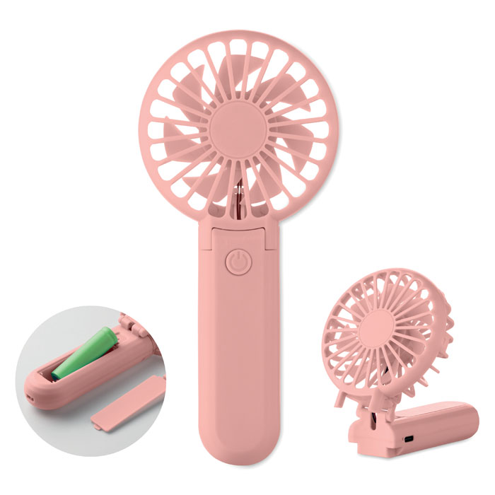 IBERA - Klappbarer Ventilator - Babyrosa