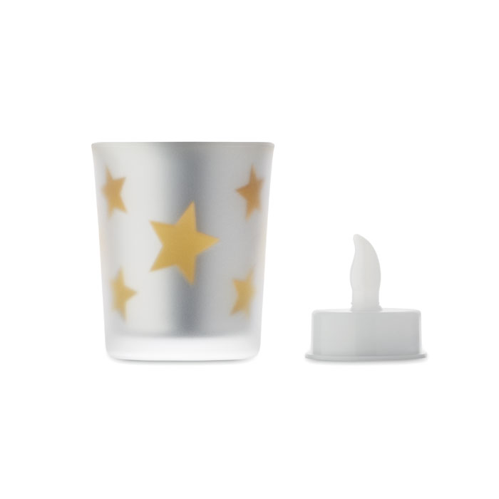 LANDLE - LED-Teelicht im Glashalter