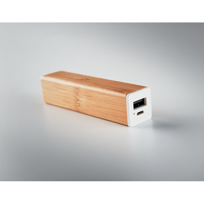 POWERBAM - Powerbank 2200 mAh Bambus