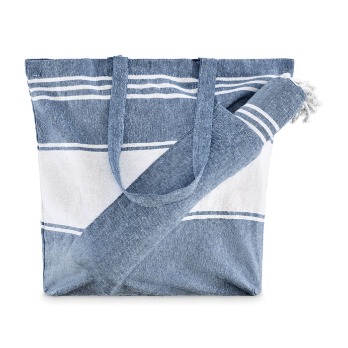 HUMMUM - Hamamtuch-Set - Blau