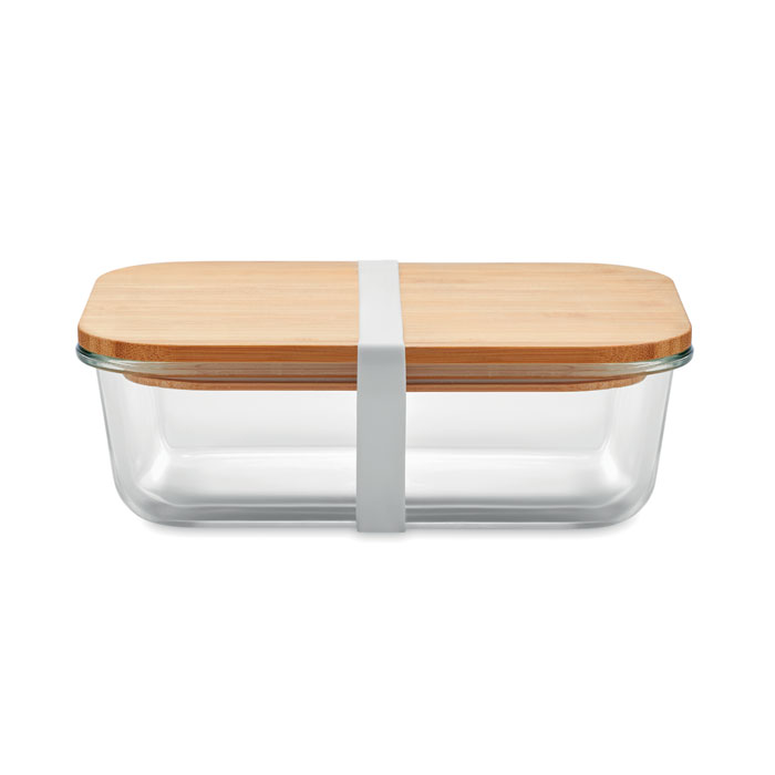 TUNDRA LUNCHBOX - Lunchbox Glas mit Bambus