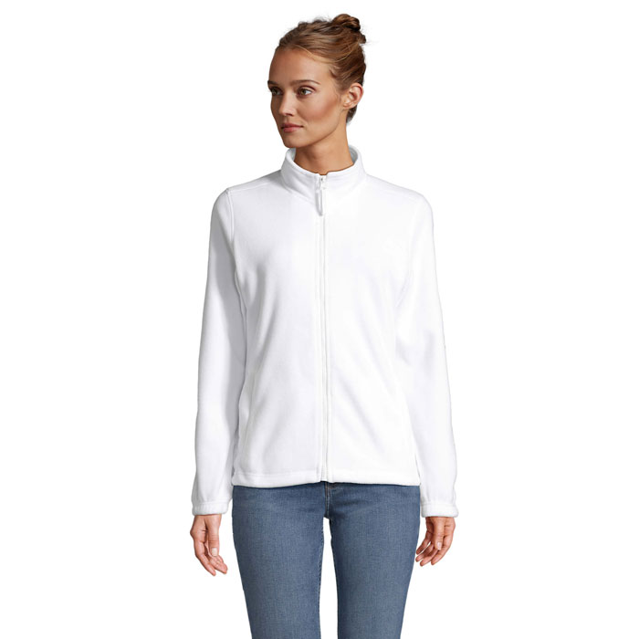 NORTH WOMEN - NORTH DAMEN FL JACKE  300g - White