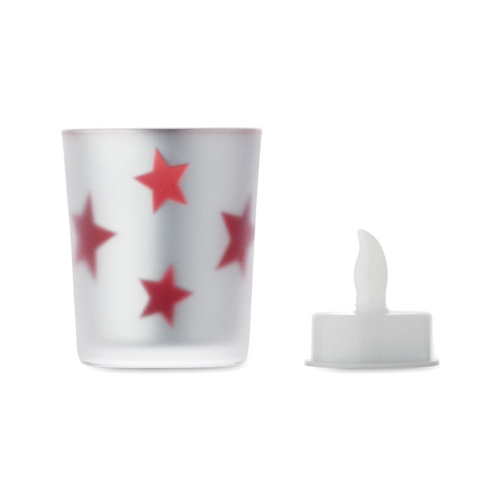 LANDLE - LED-Teelicht im Glashalter