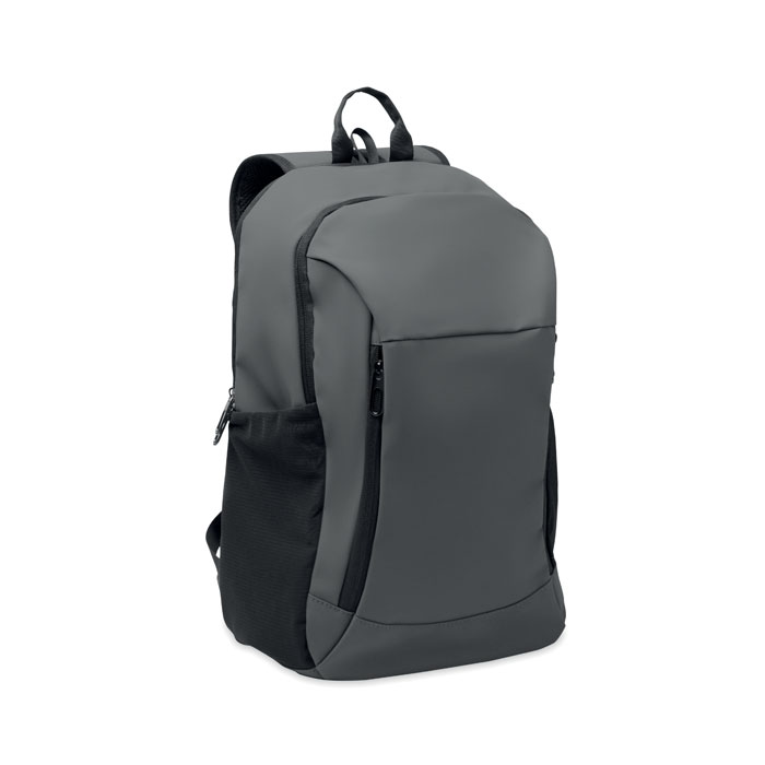 KOROVIN - 15" Laptop-Rucksack PU - Steingrau