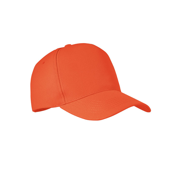 SENGA - Rpet cap 5 panels 210g/m² - Orange