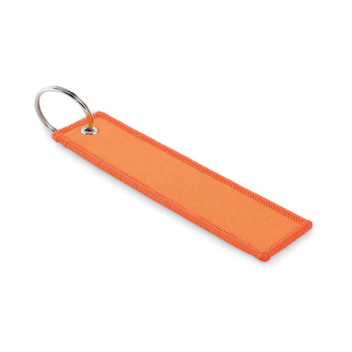 TAKEOFF - Schlüsselring Polyester Tag - Neon Orange