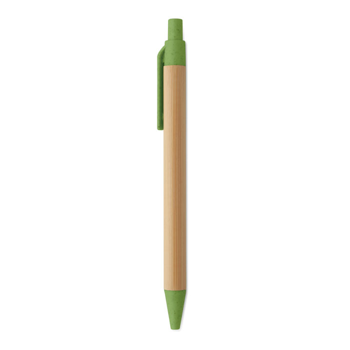 ITEA COLOUR - Druckkugelschreiber mit Bambus