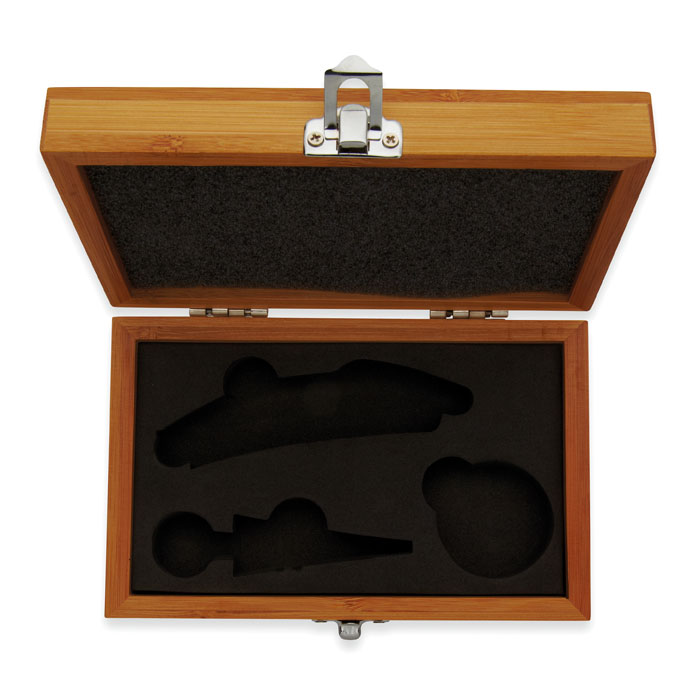 SONOMA - Wein-Set in Bambus-Box
