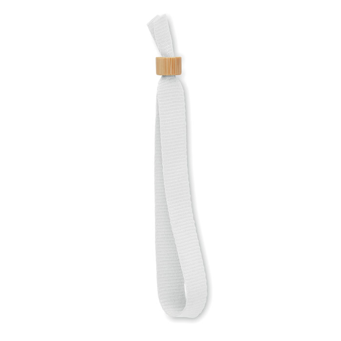 FIESTA - Armband RPET-Polyester - Weiß