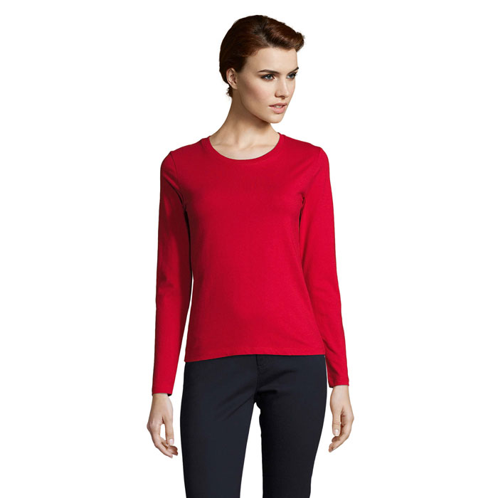 IMPERIAL LSL WOMEN - IMPERIAL LSL DAMEN T-SHIRT - Red