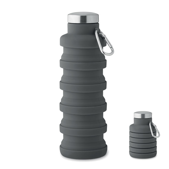 KOLAPSI - Faltbare Flasche 500ml - Steingrau
