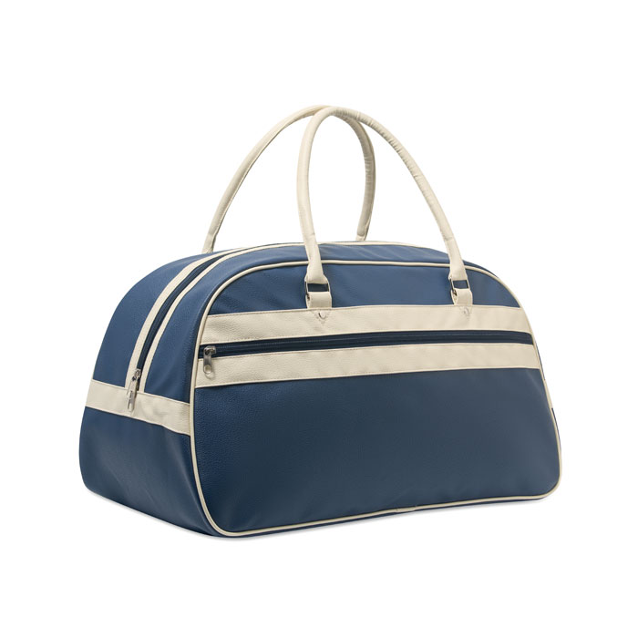 NOSTALGIC - Sporttasche PU - Blau