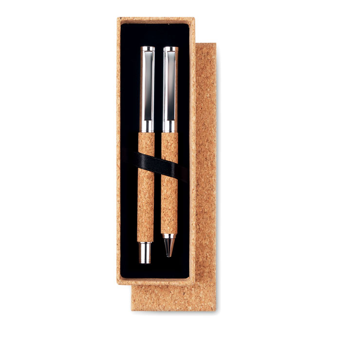 QUERCUS - Schreibgeräte-Set Kork