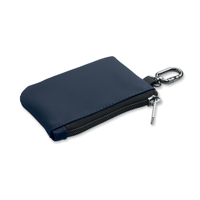 GUARDO - Schlüsseletui PU mit Karabiner - Marineblau