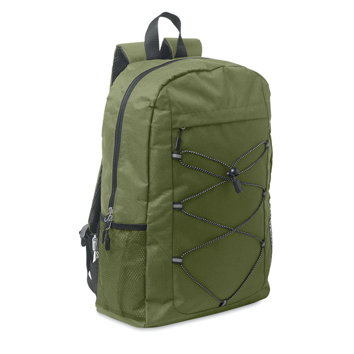 HIGE - Rucksack 600D RPET Polyester - Armeegrün