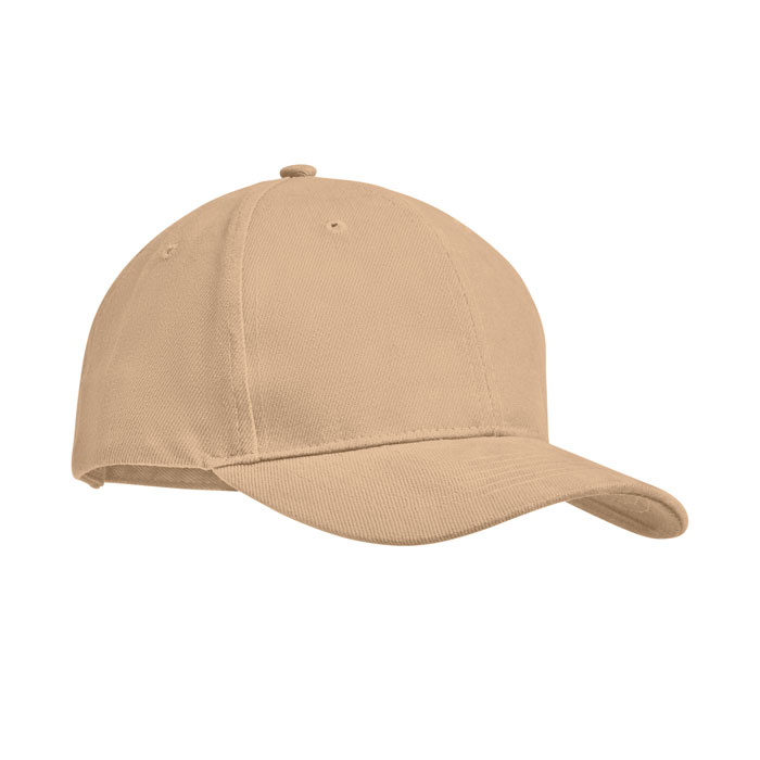 TEKAPO - Baseball cap 6 panels 270g/m² - Beige