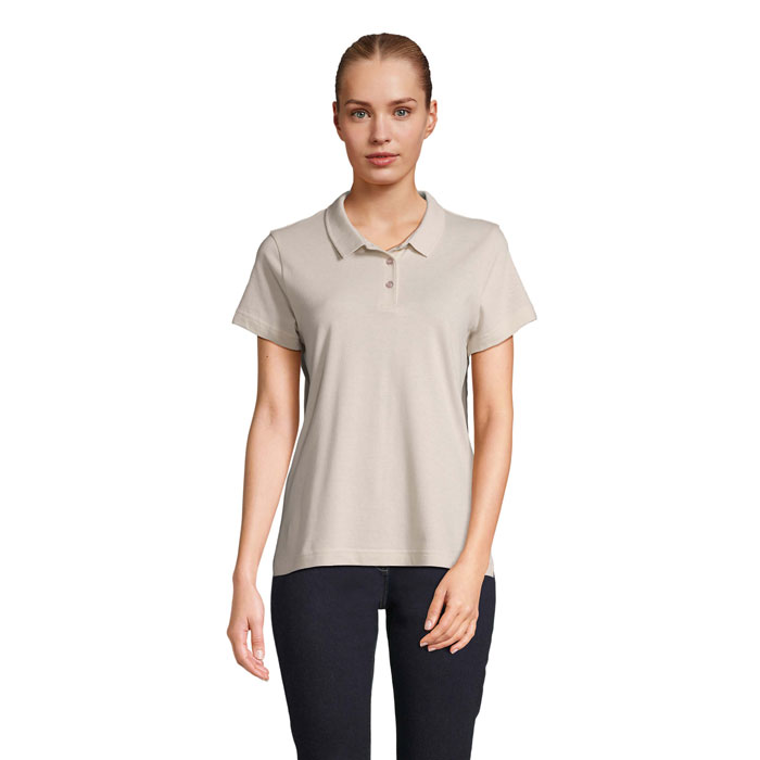 PULSE WOMEN - PULSE DAMEN POLO - Linen Twin