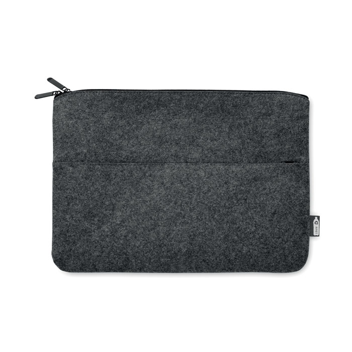 TOPLO - Laptoptasche RPET-Filz - Steingrau