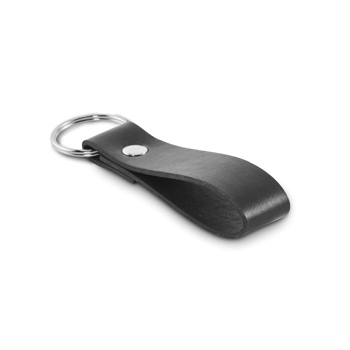 STROKEY - Schlüsselring PU - Schwarz