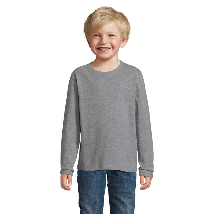 IMPERIAL LSL KIDS - IMPERIAL LSL KINDER T-SHIRT - Graue Melange
