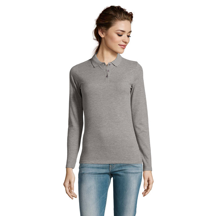 PERFECT LSL WOMEN - Grau-Melange 2