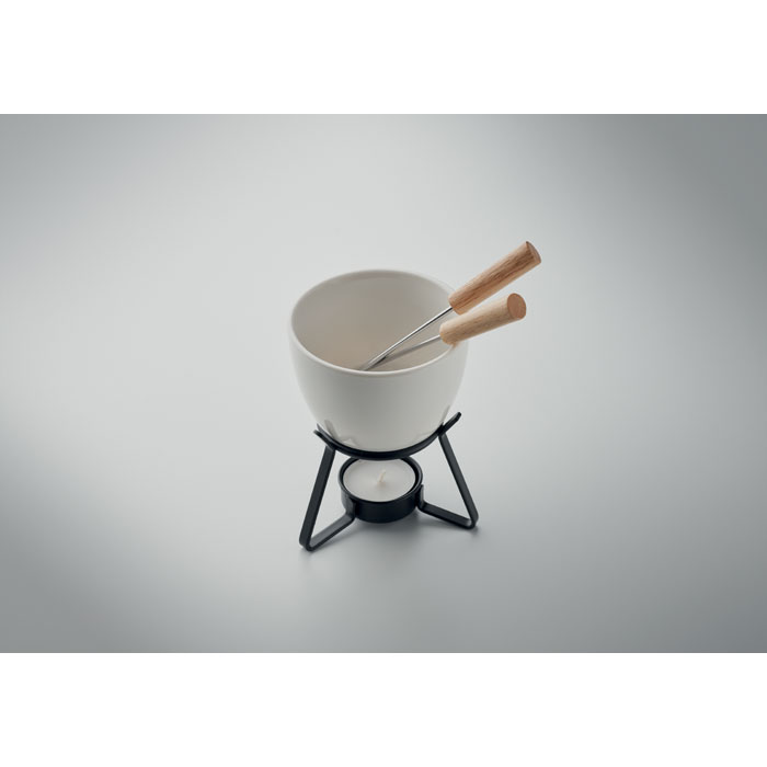 KASE - Keramik-Fondue-Set 240 ml