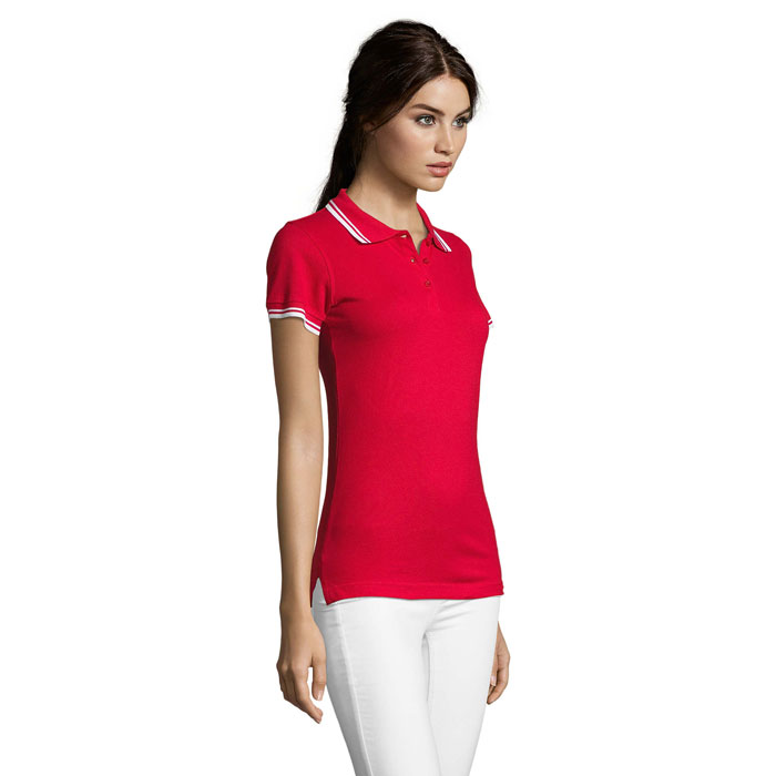 PASADENA WOMEN - PASADENA Damen Polo 200g