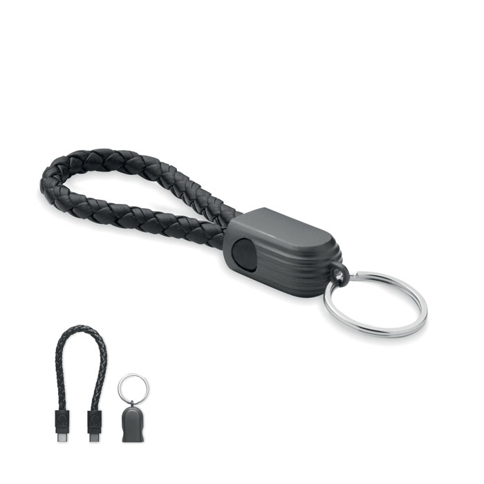 FAULETI LOOP - 60W Schlüsselring-Ladekabel