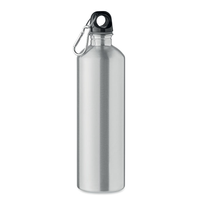 REBIG MOSS - Trinkflasche recycelter 750 ml - Mattsilber