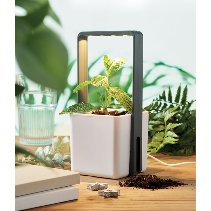 LUSHLET - Inndor-Pflanztopf mit LED