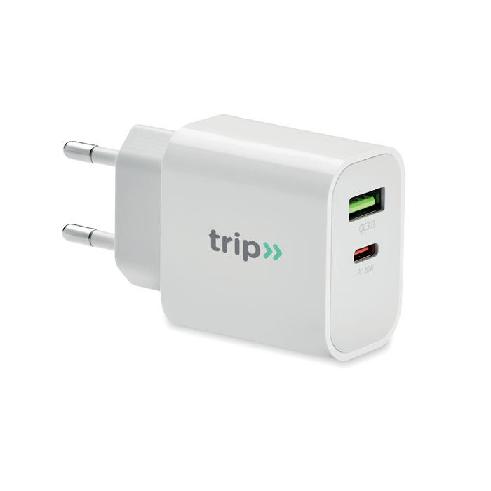 PORT - 18W 2-Port USB-Ladegerät EU-Ste