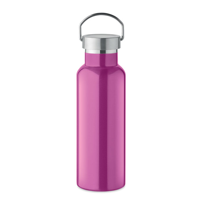 FLORENCE - Doppelwandige Flasche 500 ml - Fuchsie