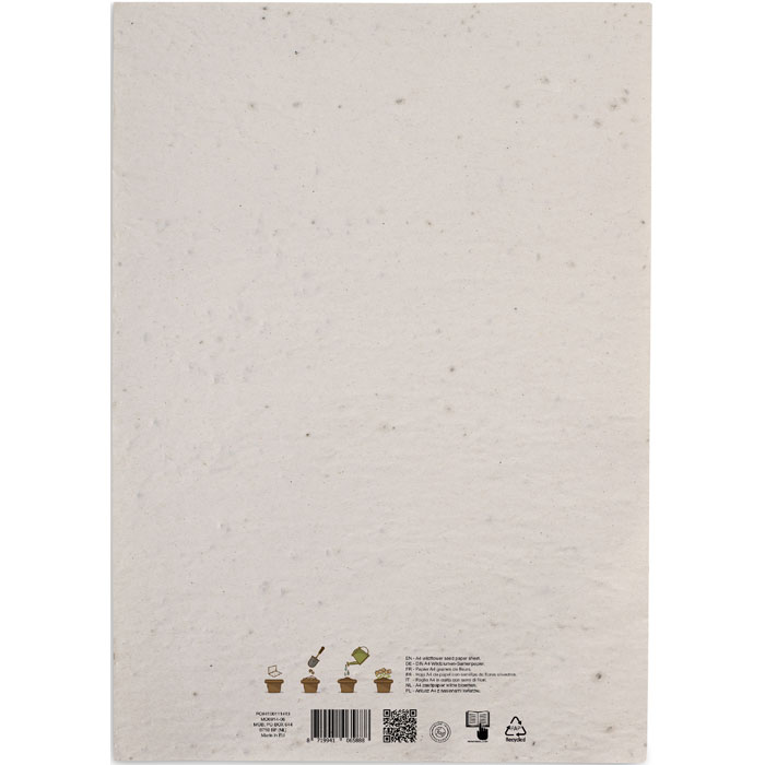 ASIDI - DIN A4 Wildblumen-Samenpapier