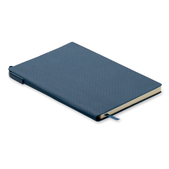 NOTA - DIN A5 PU Notizbuch mit Stift - Marineblau