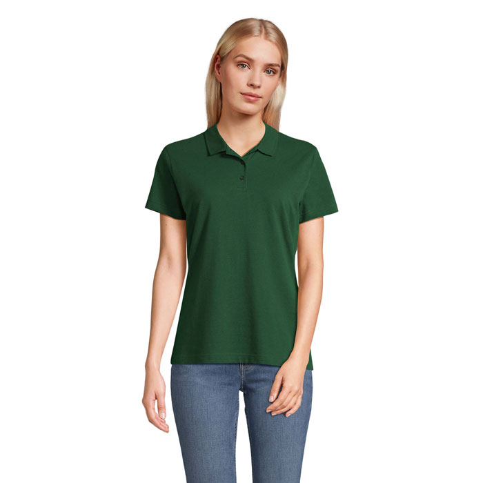 PULSE WOMEN - PULSE DAMEN POLO - Bottle Green