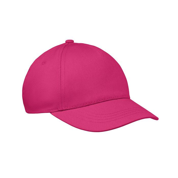 BUZZ KIDS - 5-Panel-Baseball-Cap Kinder - Fuchsie