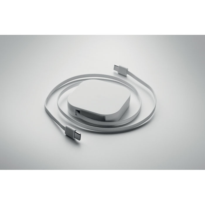 LINEA 100 - Einziehbares Ladekabel 100W