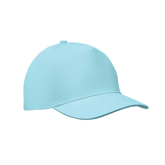 SUNNY - Baseball cap 5 panels 180gr - Babyblau